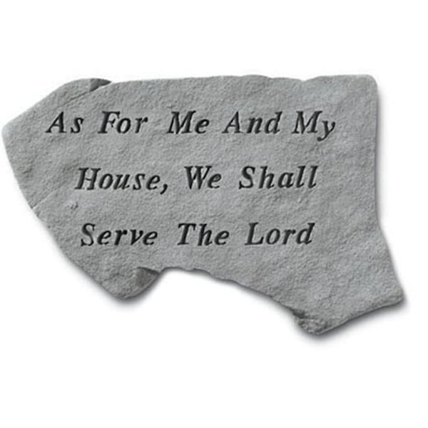 Kay Berry Inc Kay Berry- Inc. 68720 As For Me And My House - Memorial - 15.75 Inches x 11 Inches 68720 - main